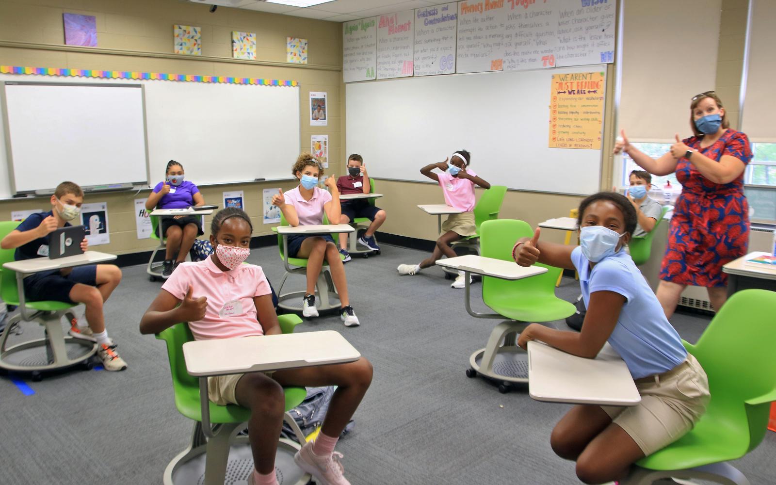 Columbus Academy classroom 