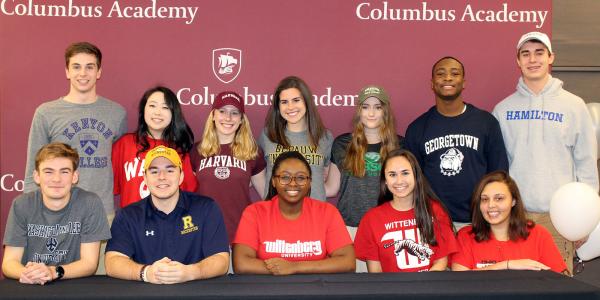 College Signees Group Photo