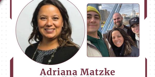 Adriana Matzke hiring graphic