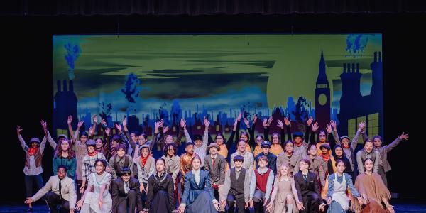 Mary Poppins cast photo