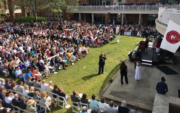 2017 Commencement Photo