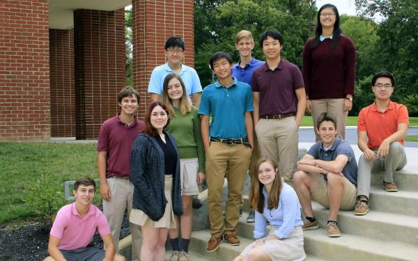 Photo of Columbus Academy’s 2018 National Merit Semifinalists