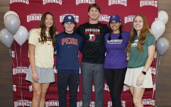 Athletic Signing group photo