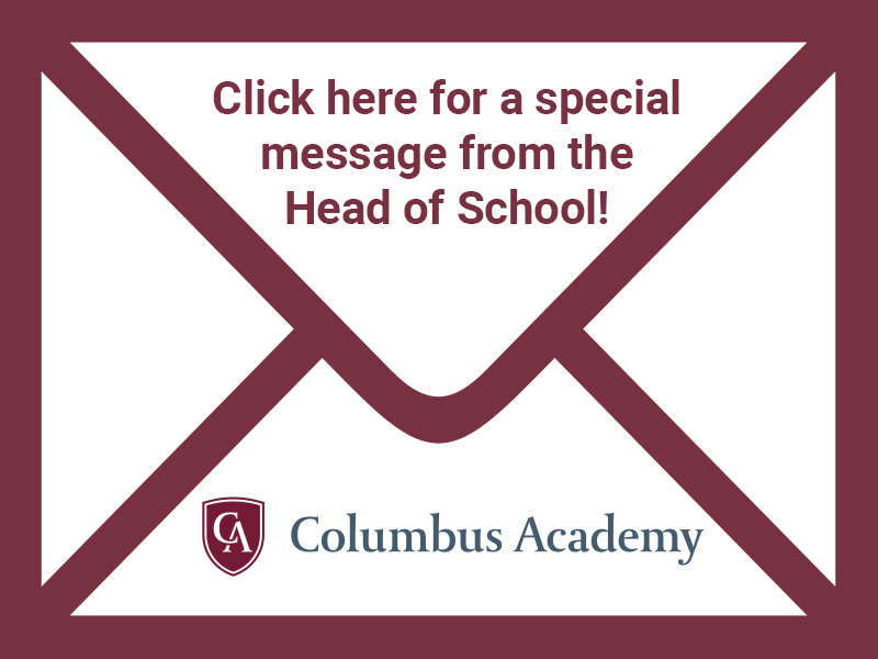 Special Message from Head of School